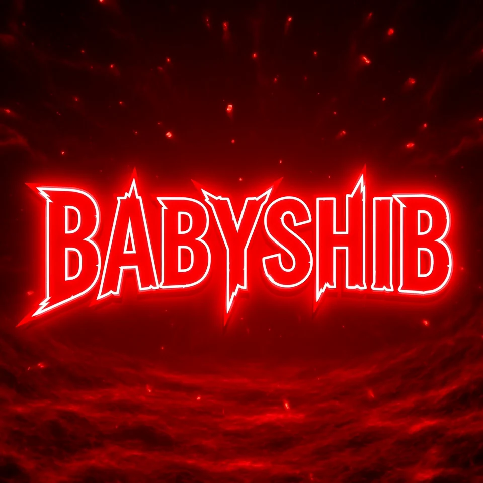 Baby Shib drawing a glowing bow